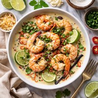 Tahitian Coconut Vanilla Prawns