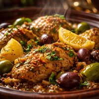 Tajine Msir Zeetoon Moroccan Chicken with Lemons