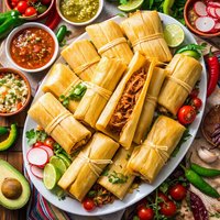 Tamales De Puerco Shredded Pork Tamales