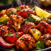 Tandoori Indian Grilled Vegetables