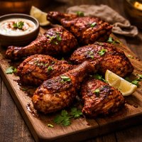 Tandoori Style Barbecue Chicken
