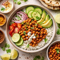 Tandoori Style Chickpeas