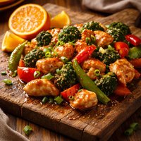 Tangerine Chicken Stir Fry Gluten Casein Free