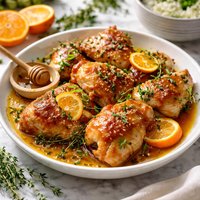 Tangerine Honey Glazed Chicken