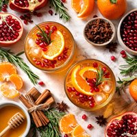 Tangerine Pomegranate Cider