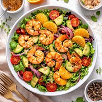 Tangerine Shrimp Salad