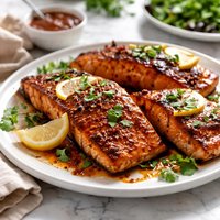Tangy Barbecued Salmon