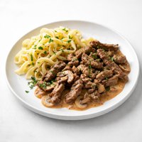 Tangy Beef Stroganoff