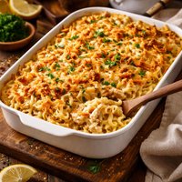 Tangy Chicken Noodle Bake