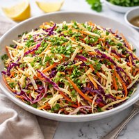 Tangy Coleslaw Without Mayo