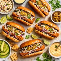 Tangy Fish Sandwiches