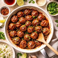 Tangy Maple Meatballs