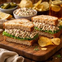 Tangy Tuna Salad Sandwiches