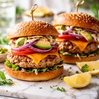 Tangy Turkey Burgers