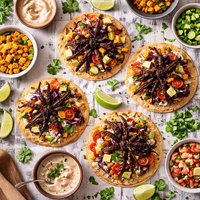 Tarantula Tostadas or Tacos