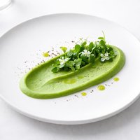 Tarragon and Sweet Pea Puree