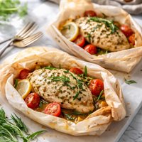 Tarragon Chicken Packets for Two
