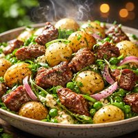 Tarragon Lamb Potato Salad