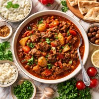 Tas Kebap a Greek Beef or Lamb Stew