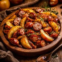 Tasty Apple Kielbasa