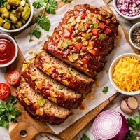 Tasty Cheeseburger Meatloaf
