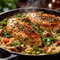 Tasty Chicken and Herb Supper