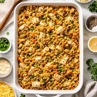 Tasty Chicken N Stuffing Casserole