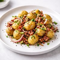 Tasty Hot Potato Salad