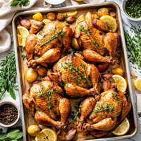 Tasty Tarragon Cornish Game Hens