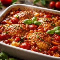 Tasty Tomato Chicken Casserole