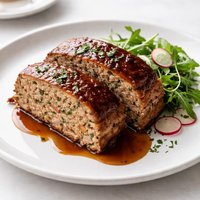 Tasty Turkey and Sirloin Meatloaf