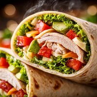 Tasty Turkey Wrap