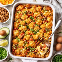 Tater Tot Breakfast Casserole