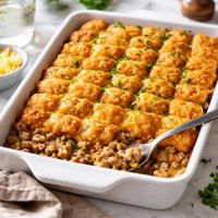 Tater Tot Casserole Cheap N Filling