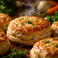 Tea Biscuits or Pot Pie Top Crust