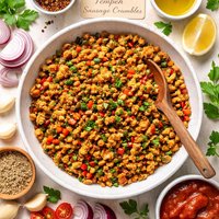 Tempeh Sausage Crumbles