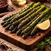 Tender Crisp Balsamic Sesame Asparagus