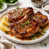 Tender Glazed Pork Chops