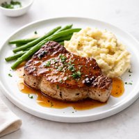 Tennessee Whiskey Pork Chops