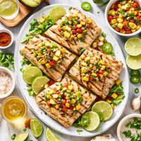 Tequila Lime Halibut