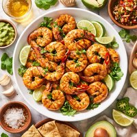 Tequila Lime Prawns