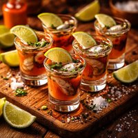 Tequila Oyster Shooters
