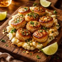 Tequila Scallops