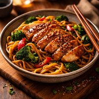 Teriyaki Chicken Noodles