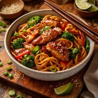 Teriyaki Chicken Noodles 21 Day Wonder Diet Day 20