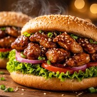 Teriyaki Chicken Sandwiches
