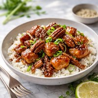 Teriyaki Chicken W Pecans
