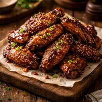 Teriyaki Chicken Wings Oamc