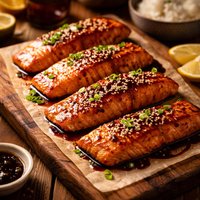Teriyaki Glazed Salmon