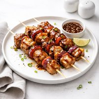 Teriyaki Pork Kebabs Low Fat